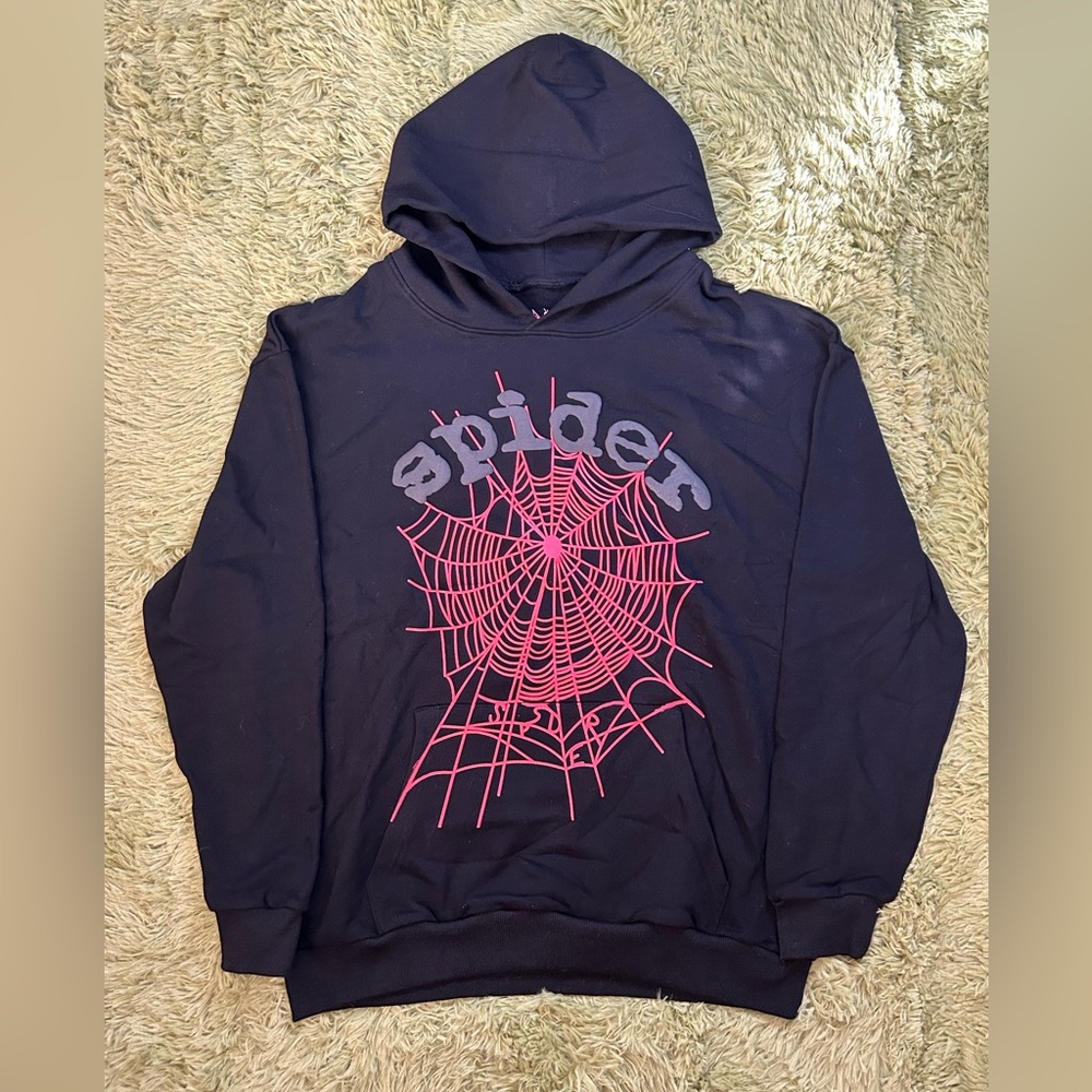 Spider OG Web Hoodie Black/Red
